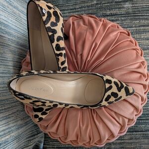 Calvin Klein Brown and Black Heels